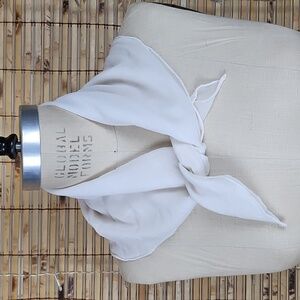 Delicate Vintage White Scarf